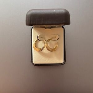 14kt Gold Hoop Earrings